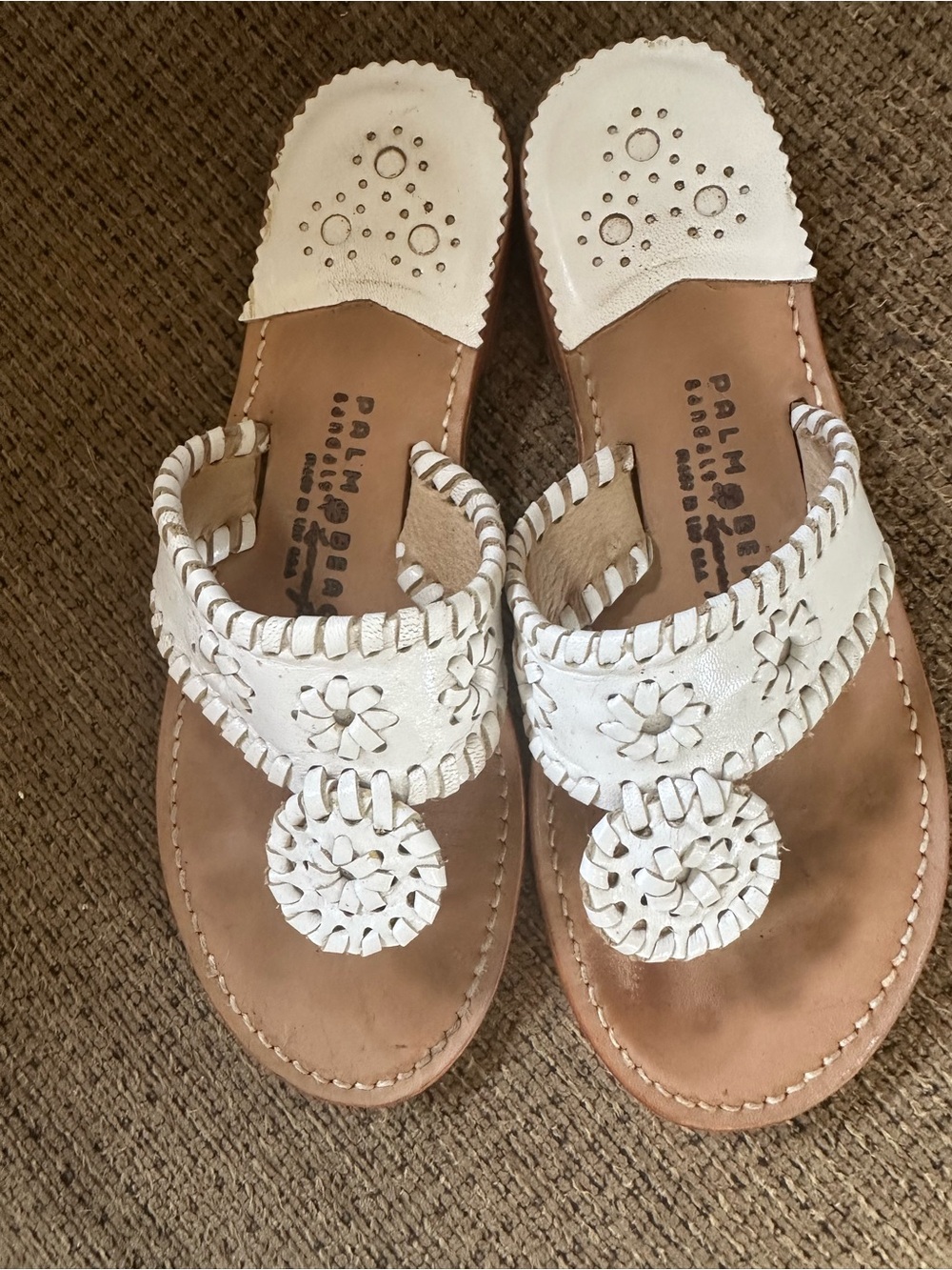 Palm Beach Sandals - Handcrafted- USA made - Picture 2 of 2